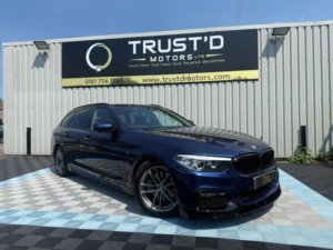 2017 BMW 5 Series 2.0 520d M Sport Touring Auto Euro 6 (s/s) 5dr in Blue — image 3