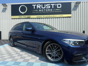 2017 BMW 5 Series 2.0 520d M Sport Touring Auto Euro 6 (s/s) 5dr in Blue — image 5