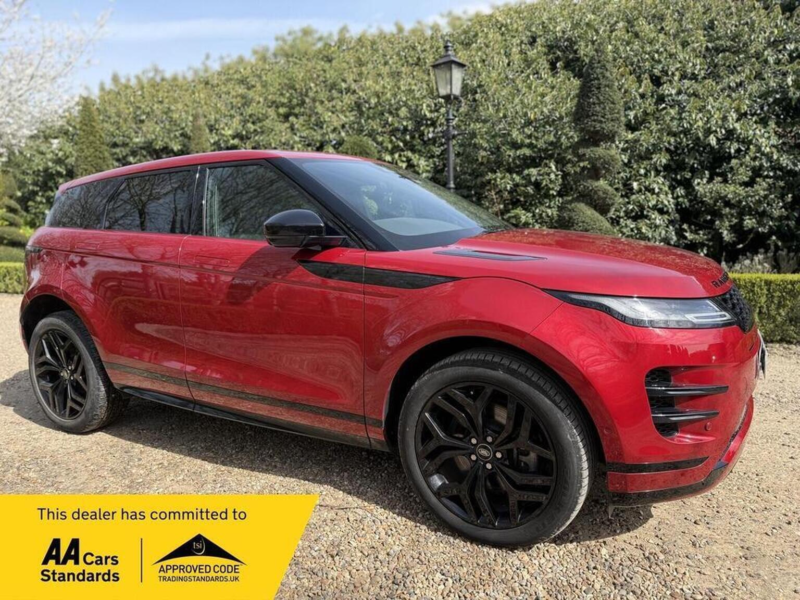 2021 Land Rover Range Rover Evoque 2.0 D200 Mhev R-Dynamic Hse Auto 4WD Euro 6 (s/s) 5dr in Red — image 1