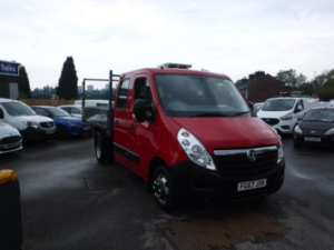 2017 Vauxhall Movano 2.3 Cdti 3500 Biturbo in Red — image 2
