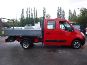 2017 Vauxhall Movano 2.3 Cdti 3500 Biturbo in Red — image 3