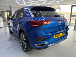2020 Volkswagen T-Roc 1.5 Tsi Evo R-Line DSG Euro 6 (s/s) 5dr in Blue — image 5
