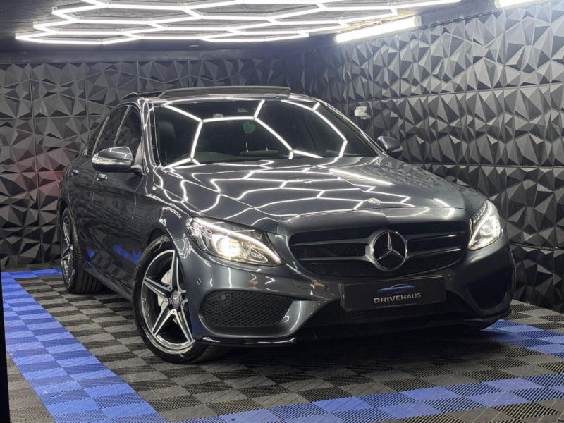2014 Mercedes-Benz C Class 2.1 C220d Amg Line (premium Plus) 7g-Tronic+ Euro 6 (s/s) 4dr in Grey — image 1