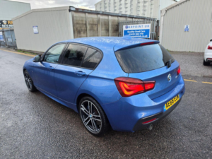 2019 BMW 1 Series 1.5 118i Gpf M Sport Shadow Edition Auto Euro 6 (s/s) 5dr in Blue — image 4