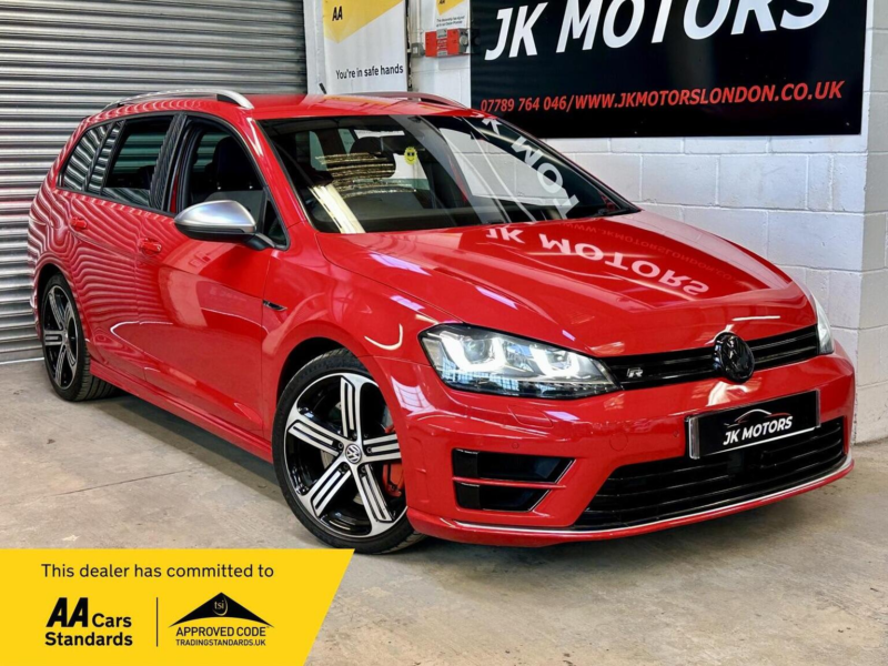 2015 Volkswagen Golf 2.0 Tsi Bluemotion Tech R DSG 4motion Euro 6 (s/s) 5dr in Red — image 1