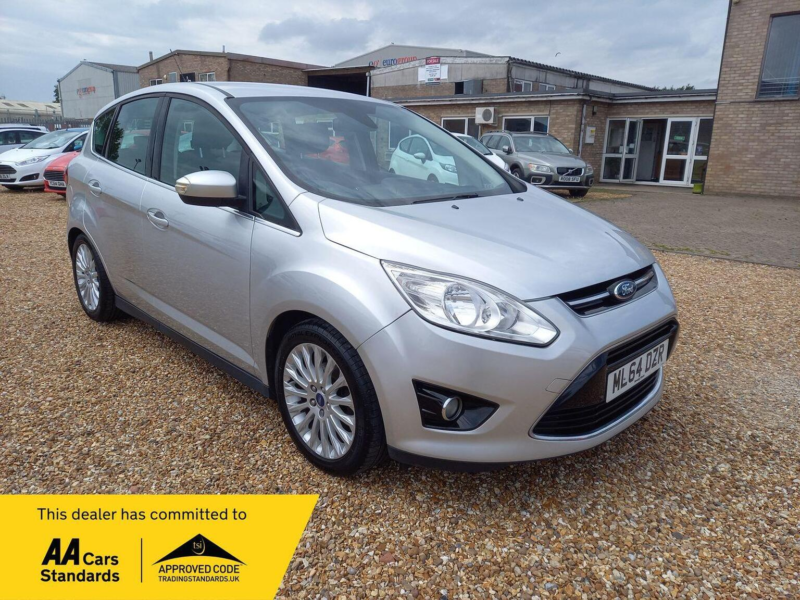 2014 Ford C-Max 1.6 Tdci Titanium Euro 5 5dr in Silver — image 1