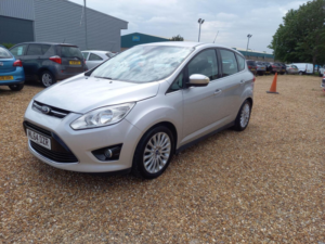 2014 Ford C-Max 1.6 Tdci Titanium Euro 5 5dr in Silver — image 3