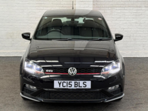 2015 Volkswagen Polo 1.8 Tsi Bluemotion Tech Gti DSG Euro 6 (s/s) 5dr in Black — image 2