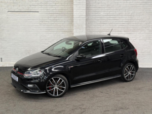 2015 Volkswagen Polo 1.8 Tsi Bluemotion Tech Gti DSG Euro 6 (s/s) 5dr in Black — image 3