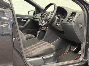 2015 Volkswagen Polo 1.8 Tsi Bluemotion Tech Gti DSG Euro 6 (s/s) 5dr in Black — image 4