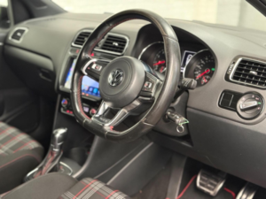 2015 Volkswagen Polo 1.8 Tsi Bluemotion Tech Gti DSG Euro 6 (s/s) 5dr in Black — image 6