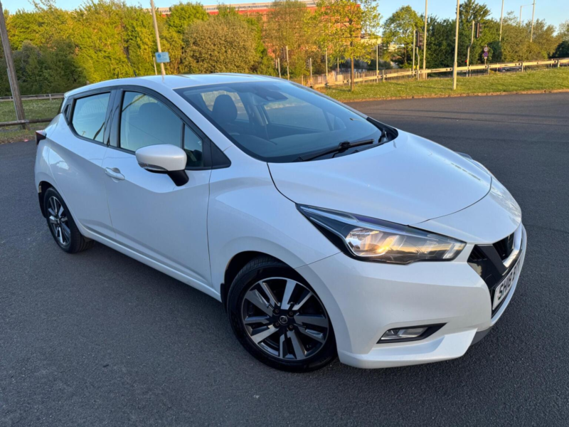 2018 Nissan Micra 0.9 Ig-T Acenta Euro 6 (s/s) 5dr in White — image 1