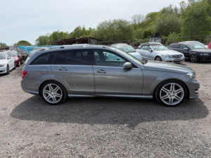 2013 Mercedes-Benz C Class 2.1 C220 Cdi Blueefficiency Amg Sport Plus G-Tronic+ Euro 5 (s/s) 5dr in Silver — image 2
