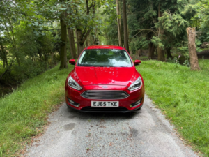 2015 Ford Focus 1.5 T Ecoboost Titanium X in Red — image 2