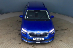2020 Skoda Kamiq 1.5 Tsi Act Se Euro 6 (s/s) 5dr in Blue — image 2