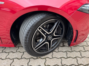 2022 Mercedes-Benz A Class 1.3 A180 Amg Line Edition (premium) 7g-Dct Euro 6 (s/s) 5dr in Red — image 2