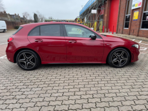 2022 Mercedes-Benz A Class 1.3 A180 Amg Line Edition (premium) 7g-Dct Euro 6 (s/s) 5dr in Red — image 5