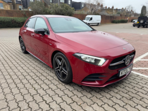2022 Mercedes-Benz A Class 1.3 A180 Amg Line Edition (premium) 7g-Dct Euro 6 (s/s) 5dr in Red — image 6