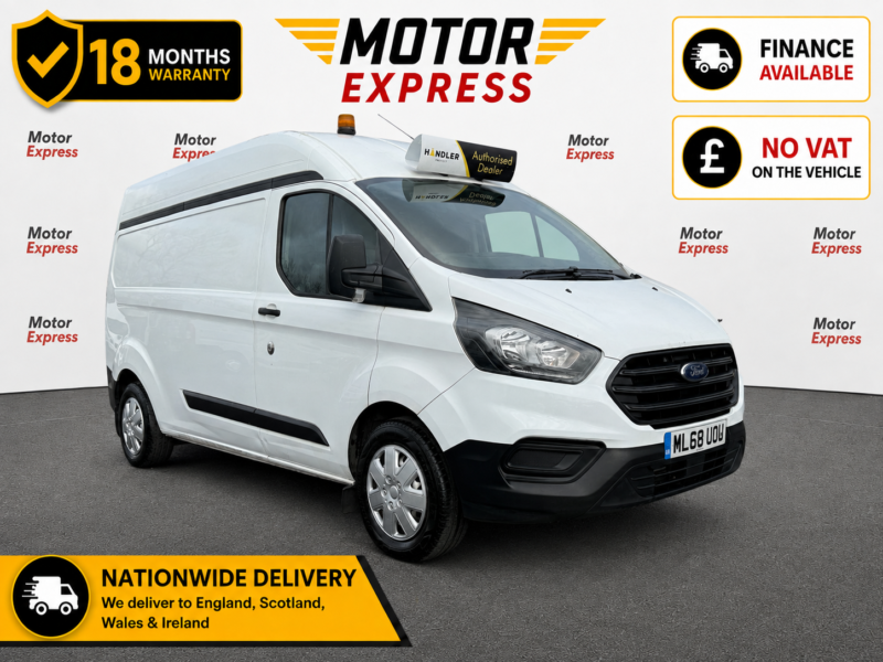 2018 Ford Transit Custom 2.0 340 Ecoblue in White — image 1