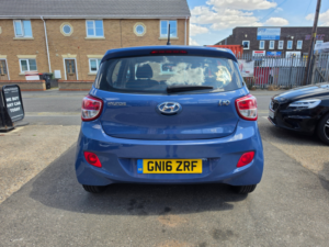2016 Hyundai I10 1.0 S Hatchback 5dr Petrol Manual Euro 6 (66 Ps) in Blue — image 4