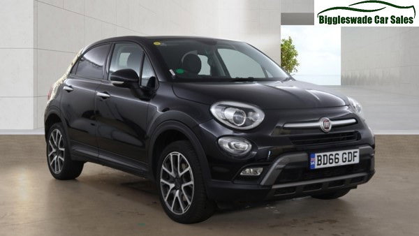 2016 Fiat 500x 1.4 Multiair Cross Plus SUV 5dr Petrol Auto 4WD Euro 6 (s/s) (170 Bhp) in Black — image 1