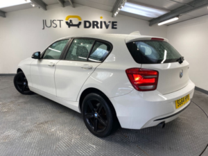 2014 BMW 1 Series 1.6 116i Sport Hatchback 5dr Petrol Manual Euro 6 (s/s) (136 Ps) in White — image 3