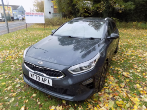 2020 Kia Ceed 1.4 T-Gdi 3 Sportswagon Dct Euro 6 (s/s) 5dr in Grey — image 4