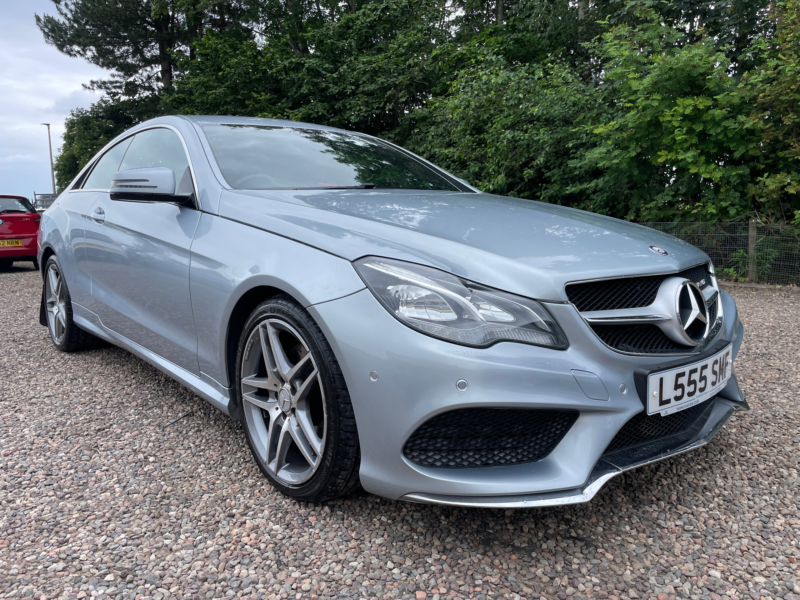 2013 Mercedes-Benz E Class 3.0 E350d V6 Bluetec Amg Sport Coupe 2dr Diesel G-Tronic+ Euro 6 (s/s) (252 Ps) in Silver — image 1