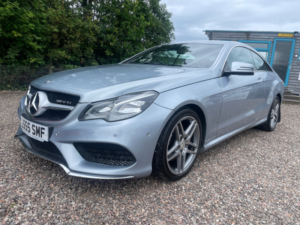2013 Mercedes-Benz E Class 3.0 E350d V6 Bluetec Amg Sport Coupe 2dr Diesel G-Tronic+ Euro 6 (s/s) (252 Ps) in Silver — image 2