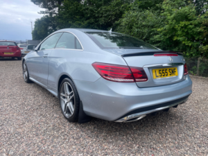 2013 Mercedes-Benz E Class 3.0 E350d V6 Bluetec Amg Sport Coupe 2dr Diesel G-Tronic+ Euro 6 (s/s) (252 Ps) in Silver — image 4