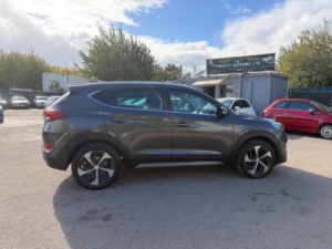 2015 Hyundai Tucson 2.0 Crdi Premium Auto 4WD Euro 6 5dr in Grey — image 6