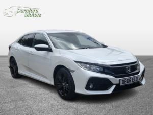 2018 Honda Civic 1.0 Vtec Turbo Sr in White — image 3