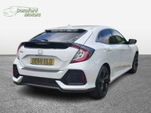 2018 Honda Civic 1.0 Vtec Turbo Sr in White — image 4