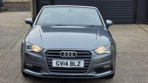 2014 Audi A3 Cabriolet 2.0 Tdi Sport Euro 6 (s/s) 2dr in Grey — image 2