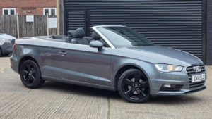 2014 Audi A3 Cabriolet 2.0 Tdi Sport Euro 6 (s/s) 2dr in Grey — image 5