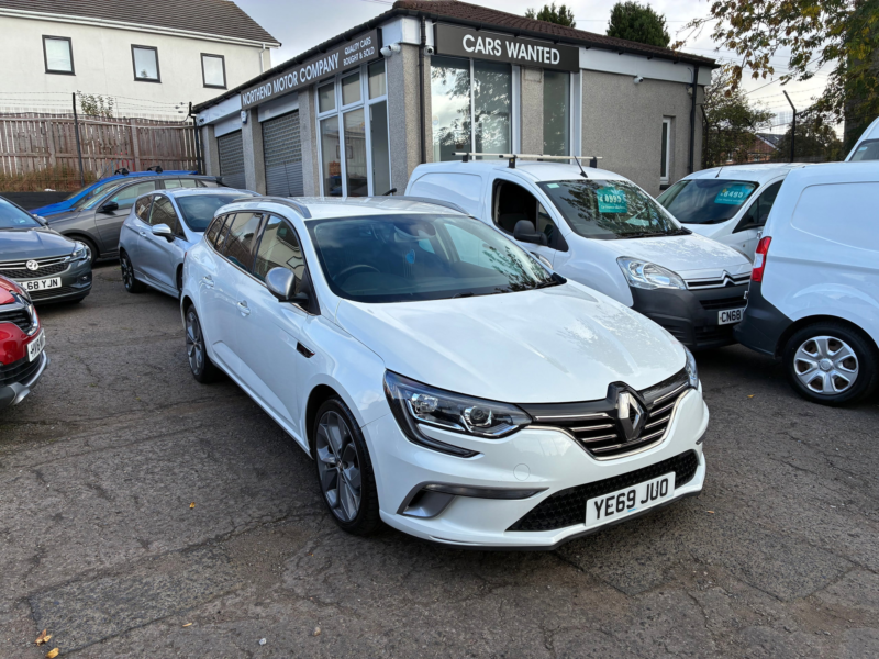 2019 Renault Megane 1.3 Tce Gt Line Sport Tourer 5dr Petrol Manual Euro 6 (s/s) (140 Ps) in White — image 1