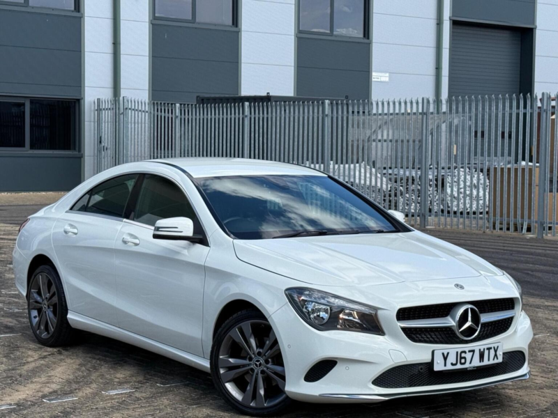 2017 Mercedes-Benz Cla 1.6 Cla180 Sport Coupe 7g-Dct Euro 6 (s/s) 4dr in White — image 1