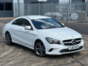 2017 Mercedes-Benz Cla 1.6 Cla180 Sport Coupe 7g-Dct Euro 6 (s/s) 4dr in White — image 5