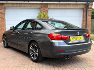 2016 BMW 4 Series Gran Coupe 2.0 420d Sport Euro 6 (s/s) 5dr in Grey — image 4