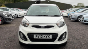 2012 Kia Picanto 1.25 3 Euro 5 5dr in White — image 2