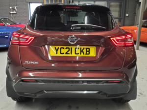 2021 Nissan Juke 1.0 Dig-T Tekna+ in Red — image 4