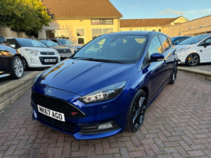 2017 Ford Focus 2.0t Ecoboost St-3 Euro 6 (s/s) 5dr in Blue — image 4