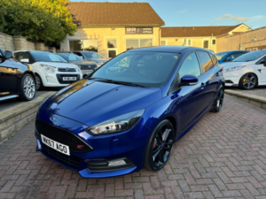 2017 Ford Focus 2.0t Ecoboost St-3 Euro 6 (s/s) 5dr in Blue — image 5