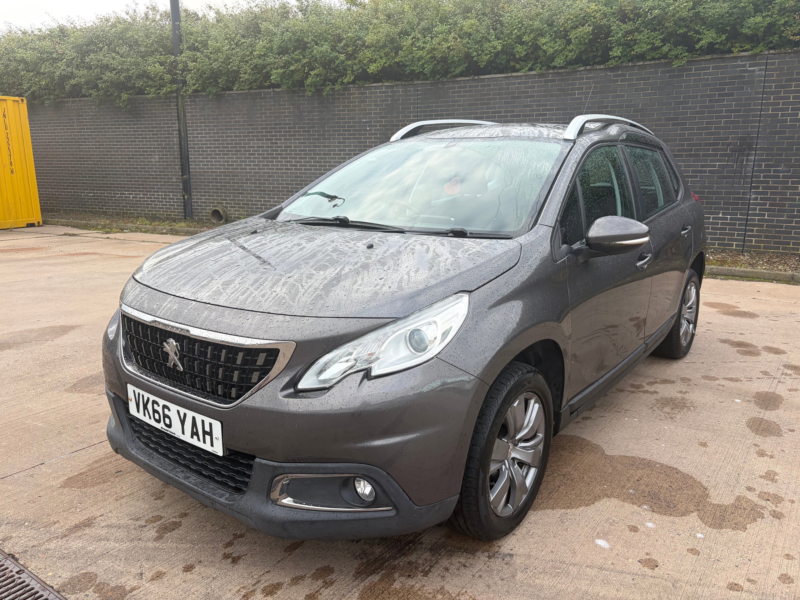 2016 Peugeot 2008 1.6 Bluehdi Active SUV 5dr Diesel Manual Euro 6 (100 Ps) in Grey — image 1