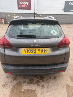 2016 Peugeot 2008 1.6 Bluehdi Active SUV 5dr Diesel Manual Euro 6 (100 Ps) in Grey — image 4