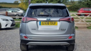 2018 Toyota Rav4 2.5 Vvt-H Design CVT 4WD Euro 6 (s/s) 5dr in Silver — image 6