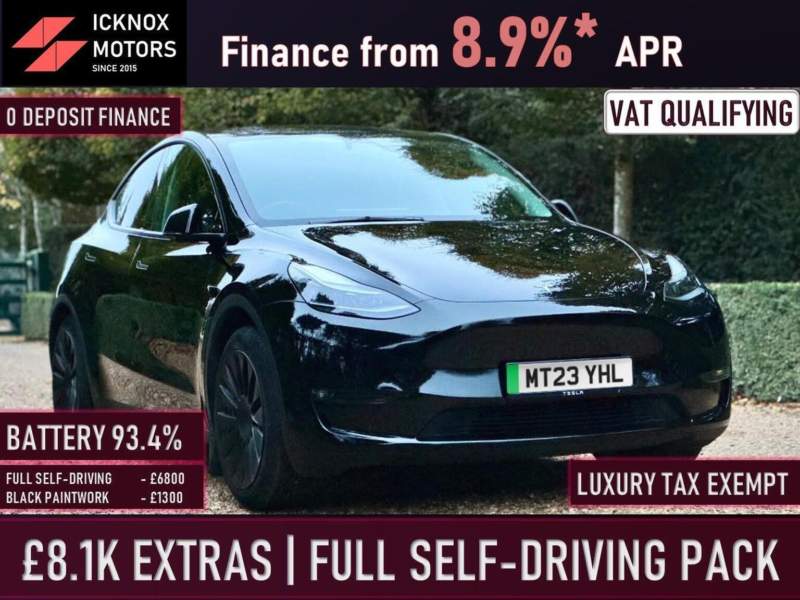 2023 Tesla Model Y (dual Motor) Long Range Auto 4wde 5dr in Black — image 1