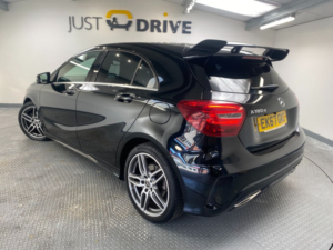 2017 Mercedes-Benz A Class 1.5 A180d Amg Line Hatchback 5dr Diesel Manual Euro 6 (s/s) (109 Ps) in Black — image 3