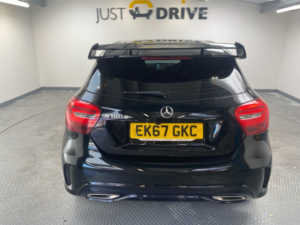 2017 Mercedes-Benz A Class 1.5 A180d Amg Line Hatchback 5dr Diesel Manual Euro 6 (s/s) (109 Ps) in Black — image 4