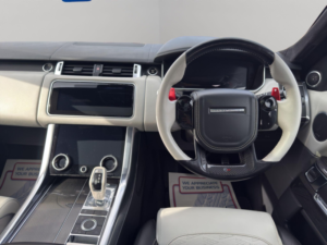 2018 Land Rover Range Rover Sport 5.0 P575 V8 Svr Auto 4WD Euro 6 (s/s) 5dr in White — image 2